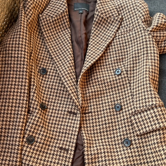 MODERN WOOL BLAZER - BANANA REPUBLIC - Picture 5 of 8